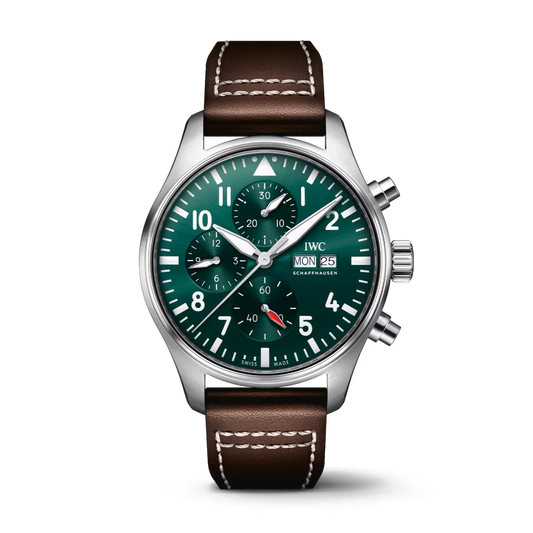 Unworn IWC Pilot’s Watch Chronograph, Stainless Steel, 43 mm, Ref# IW378005