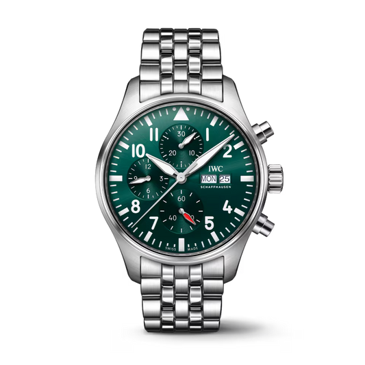 Unworn IWC Pilot’s Watch Chronograph, Stainless Steel, 43 mm, Ref# IW378006