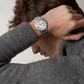 Unworn Cartier Ronde Must de Cartier, Stainless Steel, 36mm, Ref# WSRN0034, Watch on Men hand