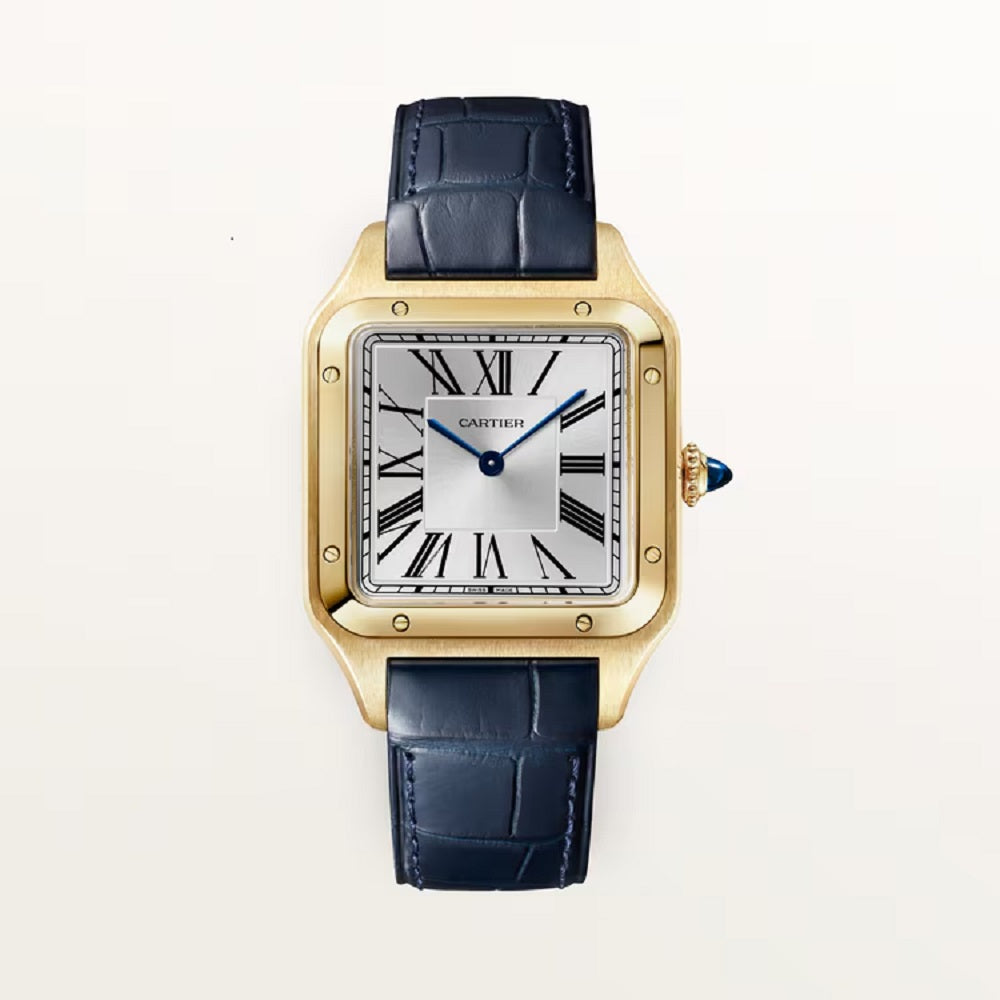 Cartier Santos-Dumont de Cartier, 18k Yellow Gold, 43.5mm x 31.4mm, Ref# WGSA0139