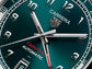 TAG Heuer Carrera Date Twin-Time, Stainless Steel, 41mm, Ref# WDA2114.BA0043, Hands and markers