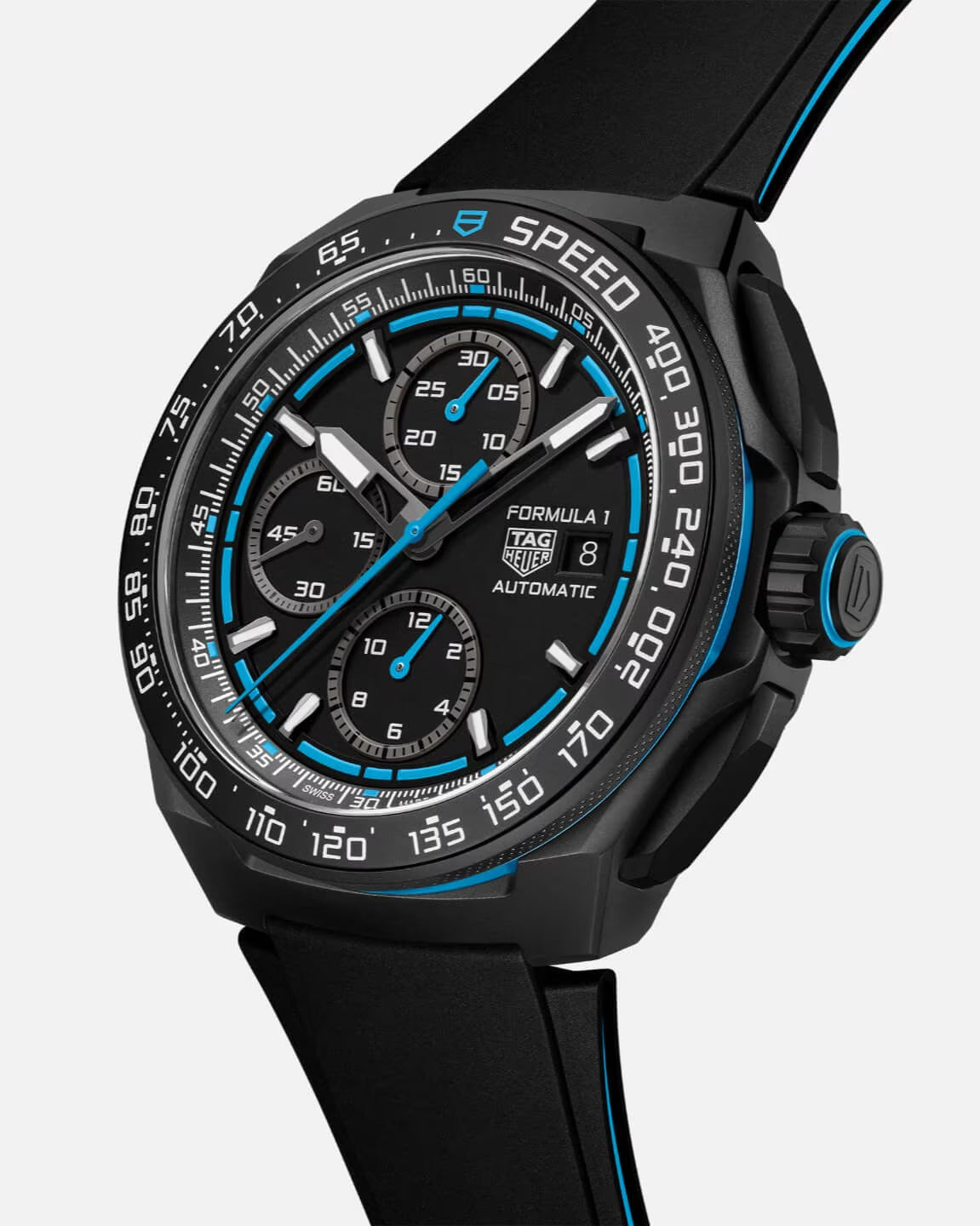 TAG Heuer Formula 1 Chronograph, DLC Titanium, 44mm, Ref# CBZ2084.FT8097, Right