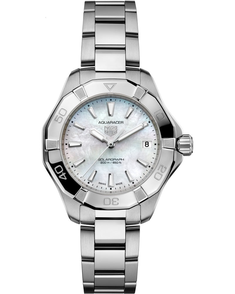 TAG Heuer Aquaracer Professional 200 Solargraph, Stainless Steel, 34mm, Ref# WBP1312.BA0005, Main view