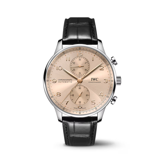 Unworn IWC Portugieser Automatic Chronograph, Stainless steel, 41 mm, Ref# IW371624