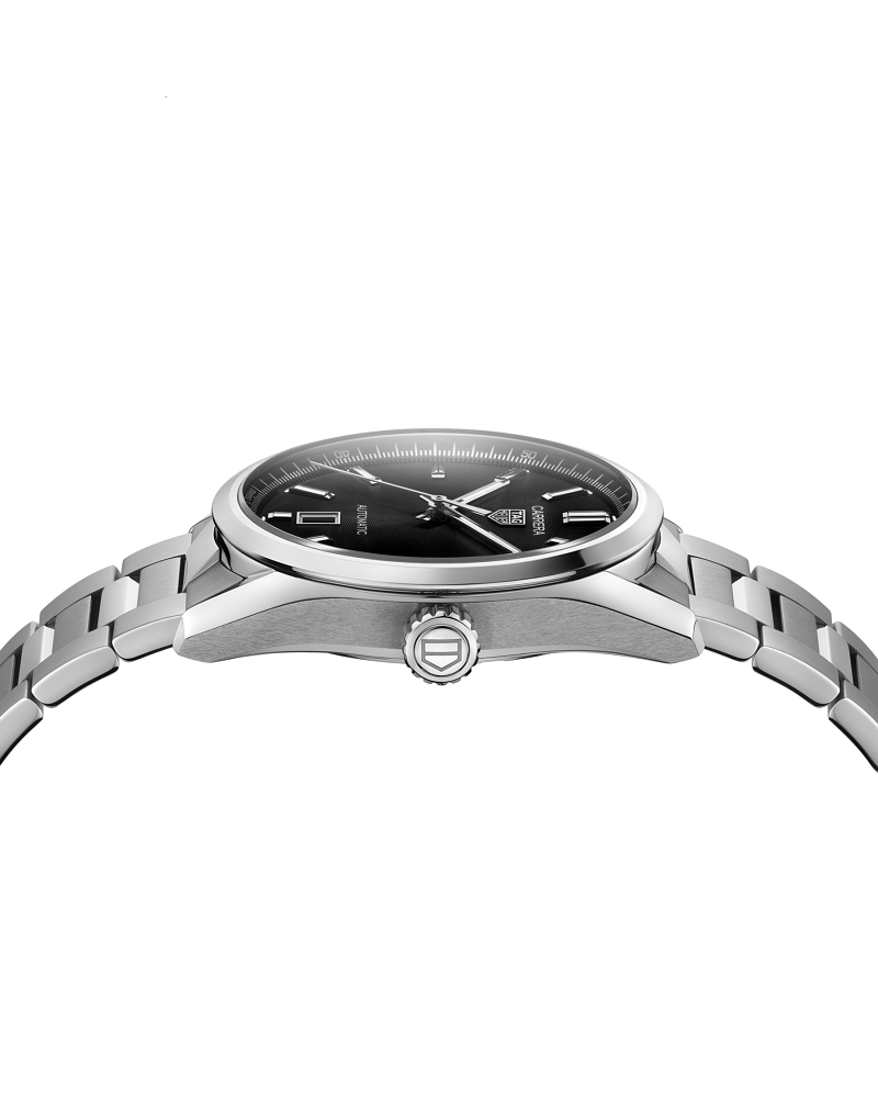 TAG Heuer Carrera Calibre 5 Date, Stainless Steel, 39mm, Ref# WBN2110.BA0639, Side