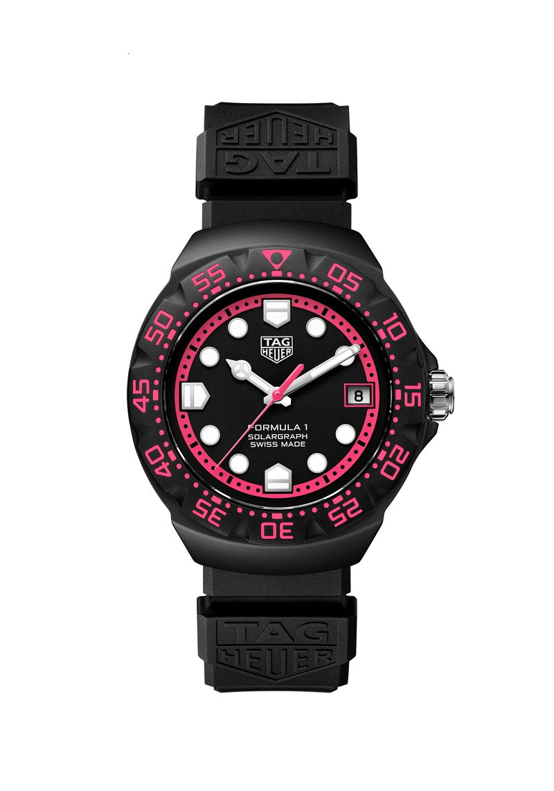 TAG Heuer Formula 1 Solargraph Limited Edition, Stainless Steel, TH-Polylight, 38mm, Ref# WBY111D.FT8084