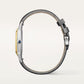 Cartier Santos-Dumont de Cartier, Stainless Steel and 18k Yellow Gold, 43.5mm x 31.4mm, Ref# W2SA0046, Side