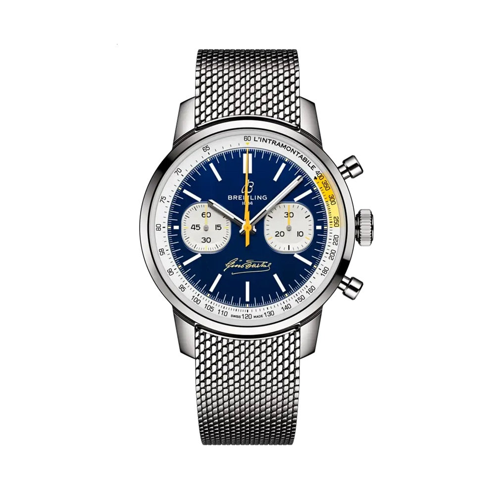 Breitling Top Time B01 Gino Bartali, Stainless Steel, 41mm, Ref# AB01767A1C1A1