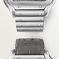 Unworn Cartier Santos de Cartier Dual Time, Stainless Steel, 40.2mm, Ref# WSSA0076, Strap and bracelet