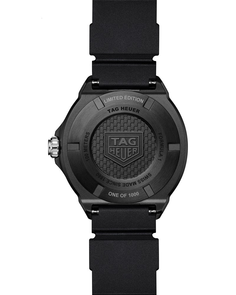 TAG Heuer Formula 1 Solargraph Limited Edition, Stainless Steel, TH-Polylight, 38mm, Ref# WBY111D.FT8084, Back