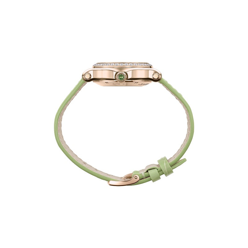 Chopard Happy Sport, 18k Rose Gold, 5 floating diamonds, 30mm, Ref# 274893-5016, Side