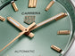 TAG Heuer Carrera Calibre 7 Date Automatic, Stainless Steel and 18k Rose Gold, 36mm, Ref# WBN2312.BA0001, Hands and Markers