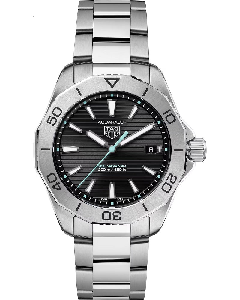 TAG Heuer Aquaracer Professional 200 Solargraph, Titanium, 40mm, Ref# WBP1180.BF0000, Main view