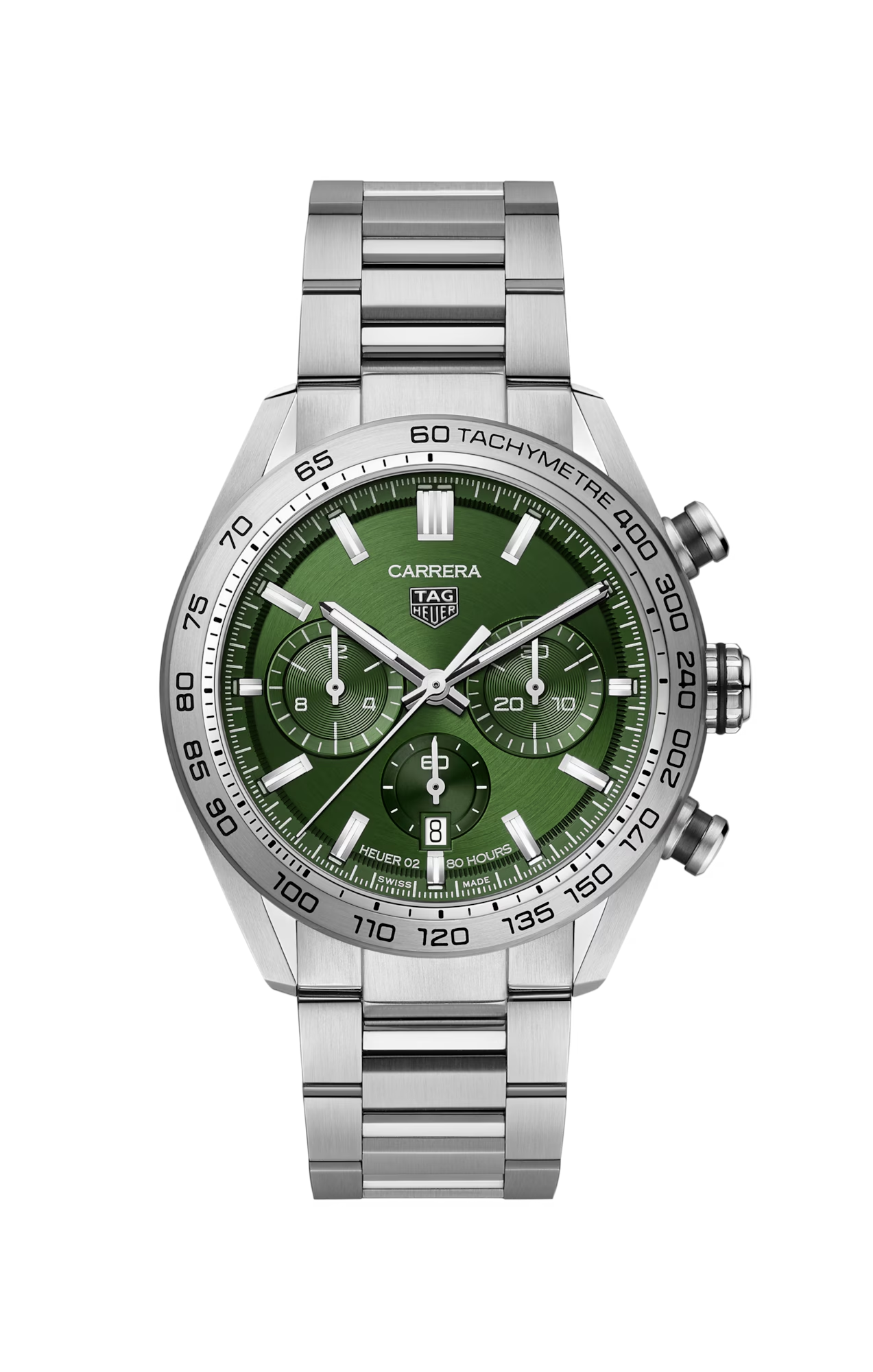 Unworn TAG Heuer Carrera Chronograph, Stainless Steel, 44mm, Ref# CBN2A10.BA0643, box & papers