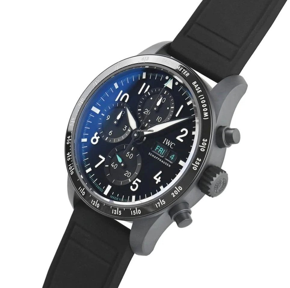 Unworn IWC Pilot’s Watch Performance Chronograph 41 Mercedes-AMG PETRONAS Formula One™ Team, Ceratanium, 41mm, Ref# IW388306, Right