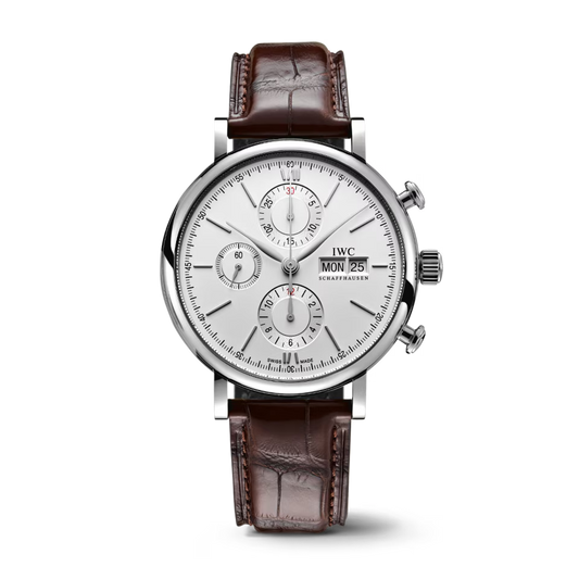 Unworn IWC Portofino Chronograph, Stainless Steel, 42mm, Ref# IW391027