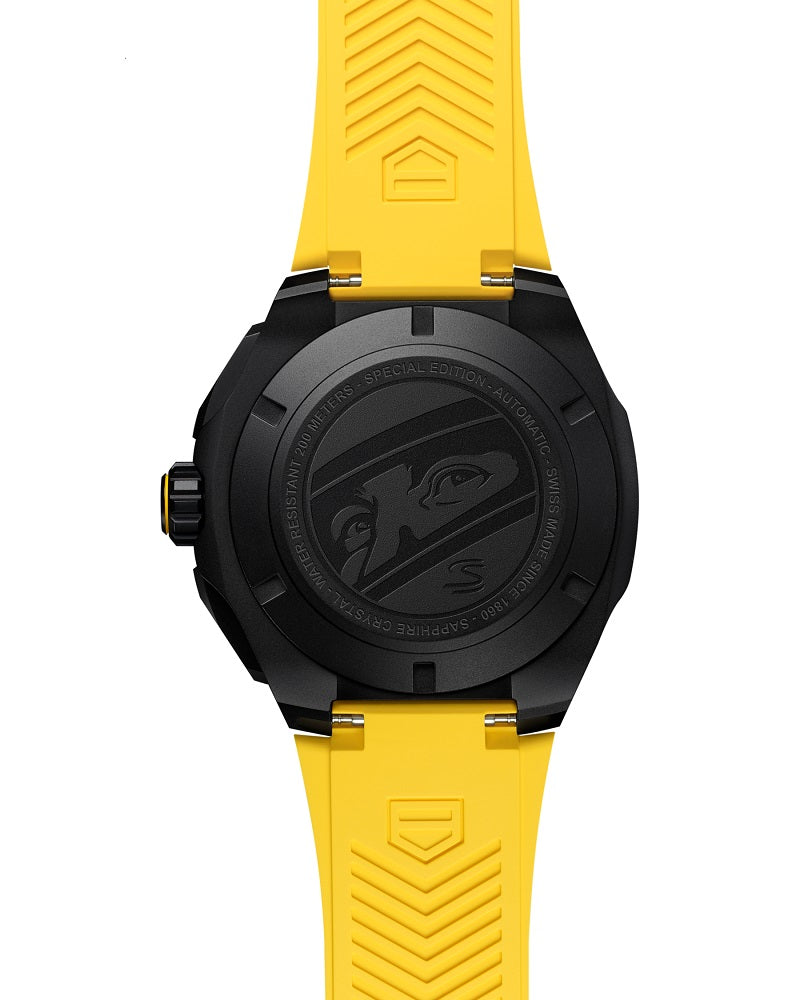 TAG Heuer Formula 1 Chronograph x Senna Special Edition, Titanium, 44mm, Ref# CBZ2081.FT8092, Back