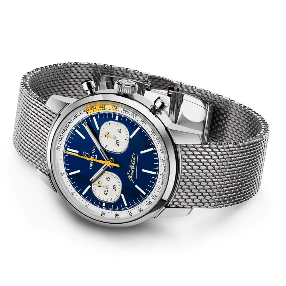 Breitling Top Time B01 Gino Bartali, Stainless Steel, 41mm, Ref# AB01767A1C1A1, Main view