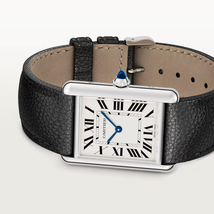 Unworn Cartier Tank Must de Cartier, Large Stainless Steel, 33.7mm x 25.5mm, Ref# WSTA0109, Front