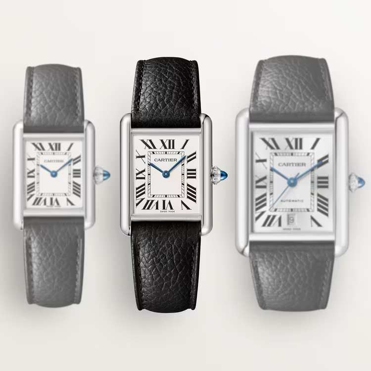 Unworn Cartier Tank Must de Cartier, Large Stainless Steel, 33.7mm x 25.5mm, Ref# WSTA0109m Watches