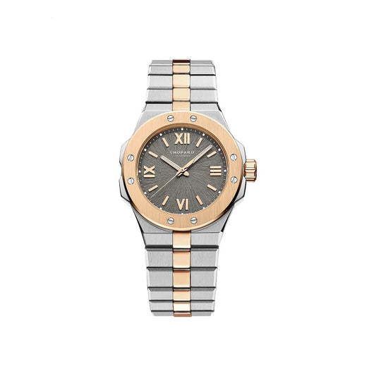 Chopard Alpine Eagle 33, 18k ethical Rose Gold and Lucent Steel™, 33mm, Ref# 298617-6001
