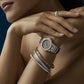 Chopard Alpine Eagle 33, 18k ethical Rose Gold and Lucent Steel™, 33mm, Ref# 298617-6001, Watch on hand