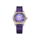 Chopard Happy Sport Automatic, 18k ethical Rose Gold and Stainless Steel, 5 floating diamonds, 33mm, Ref# 278608-6012