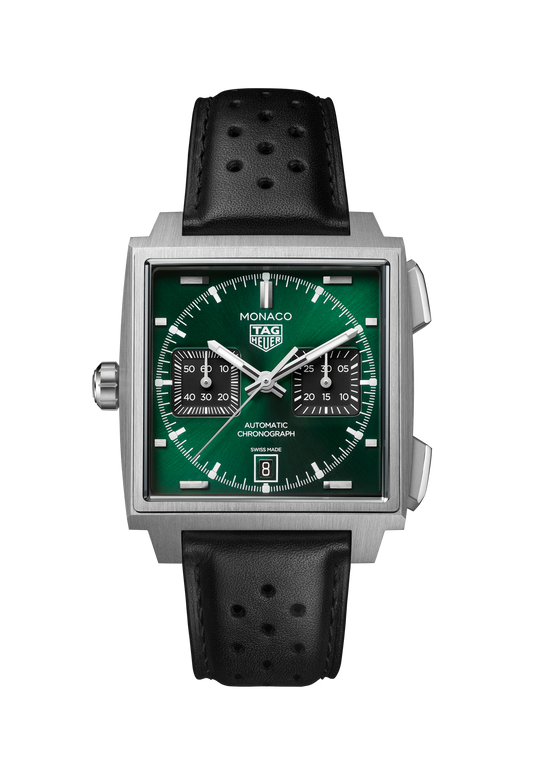 TAG Heuer Monaco Chronograph Automatic 39mm Titanium, Ref# CDW2180.FC8360