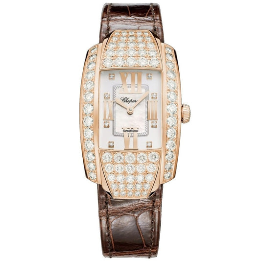 Unworn Chopard La Strada, 18k Rose Gold and Diamonds, Quartz, 44.8mm x 26.1mm, Ref# 419403-5004