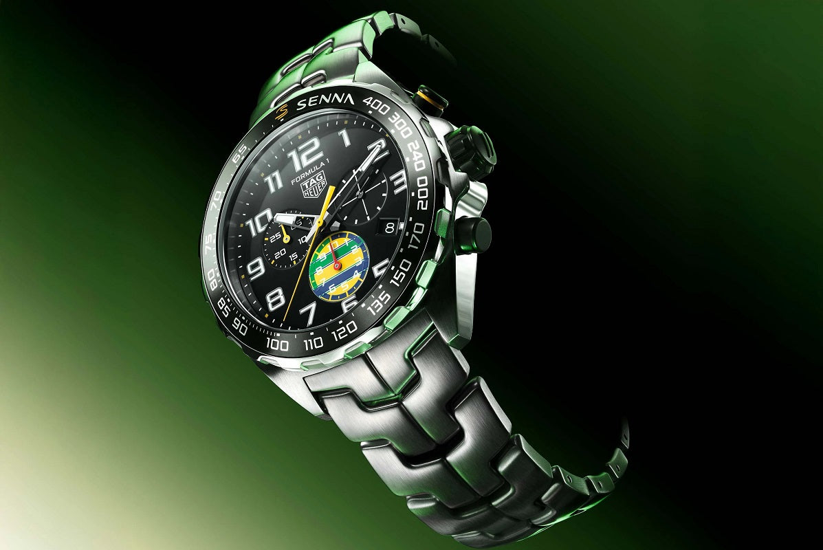 TAG Heuer Formula 1 Chronograph x Senna, Stainless Steel, 43mm, Ref# CAZ101AX.BA0637, Main view