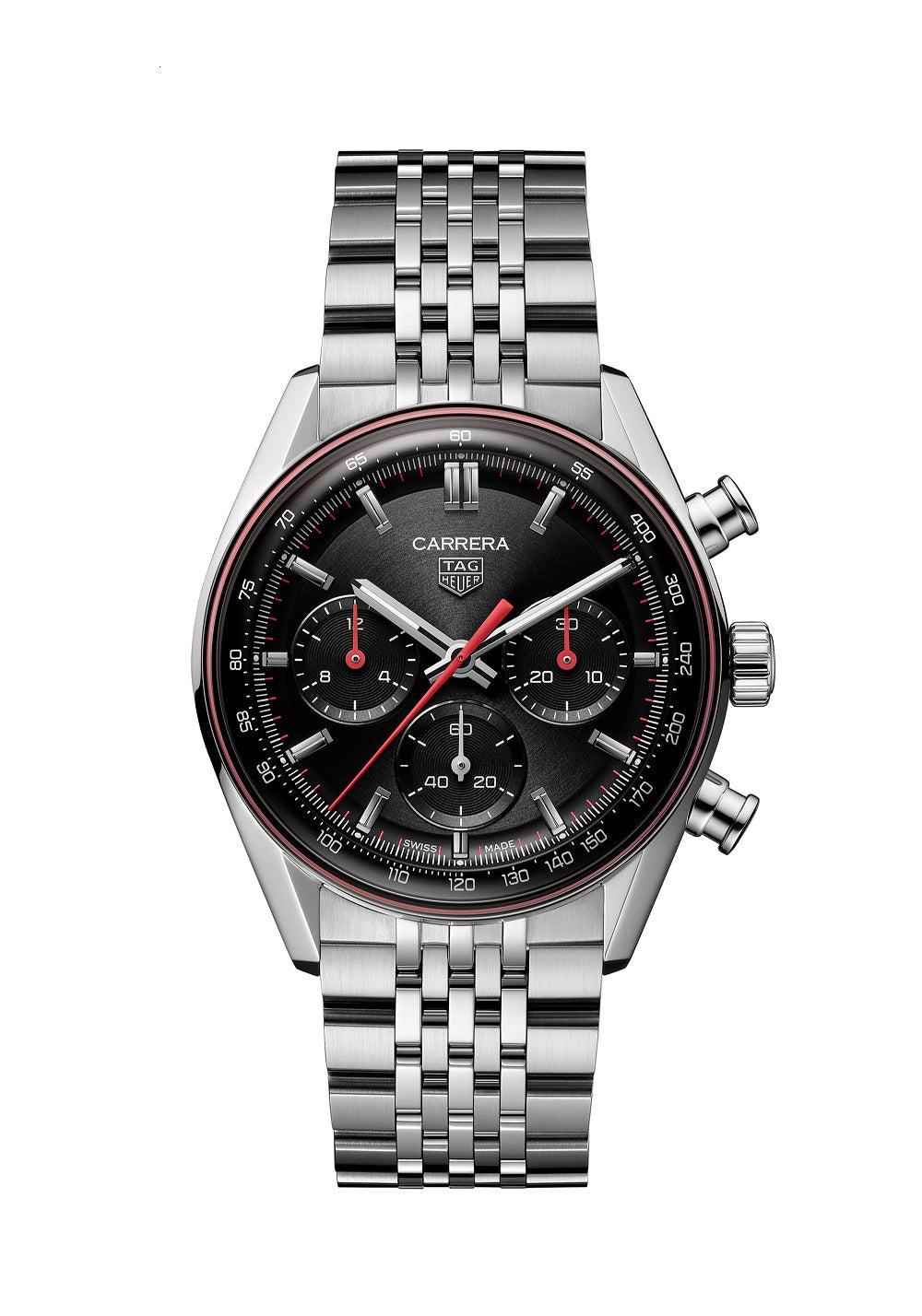 Unworn TAG Heuer Carrera Chronograph, Stainless Steel, 41mm, Ref# CBS2114.BA0053