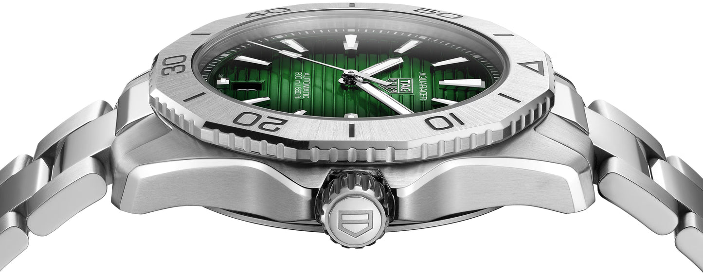 TAG Heuer Aquaracer Professional 200 Date, Stainless Steel, Ref# WBP2115.BA0627, Crown