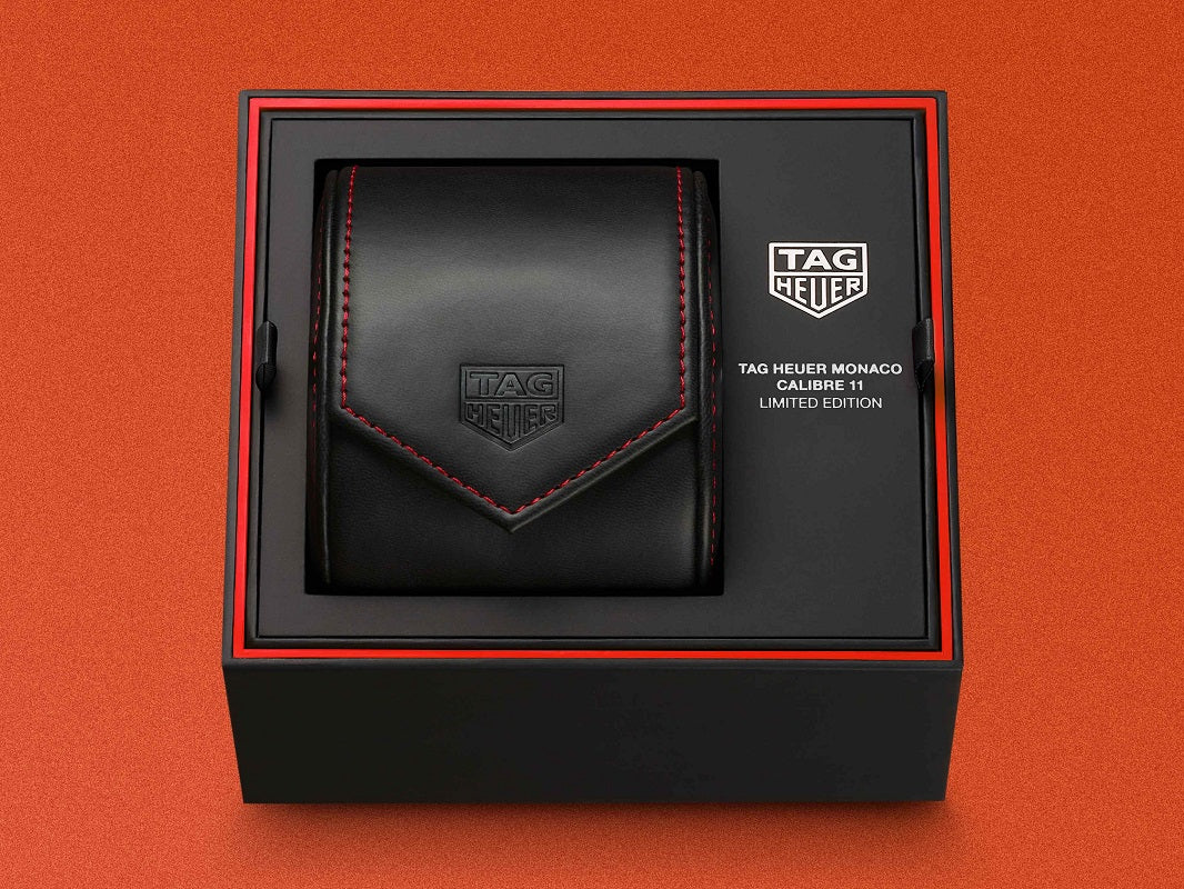 TAG Heuer Monaco Chronograph Stopwatch Limited Edition, Ref# CAW218F.FC6356, Watch in box