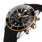 Breitling Superocean Heritage B01 Chronograph 42, Stainless Steel, 18k Red Gold and Ceramic, 42mm, Ref# UB0156H11B1S1, Dial