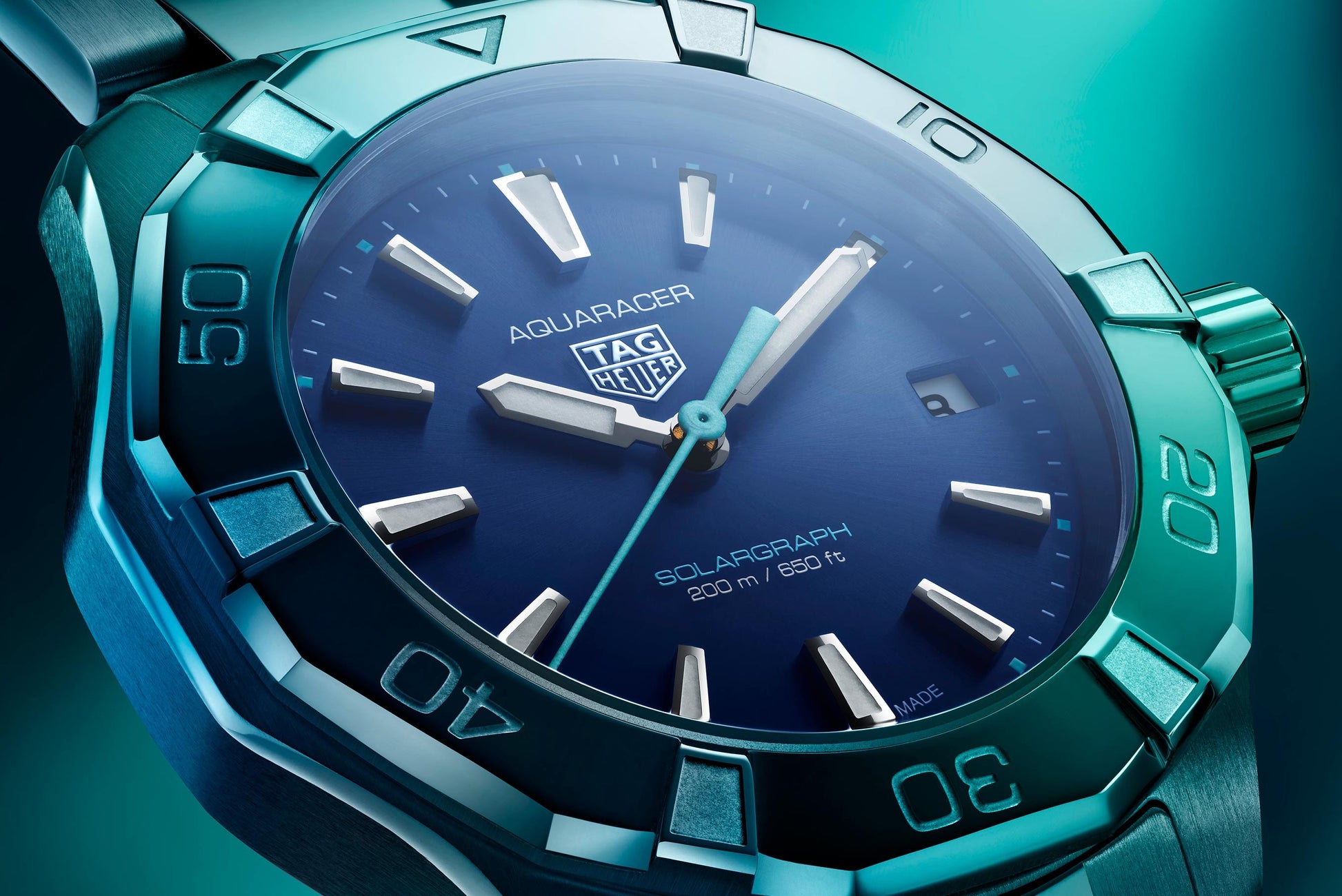 TAG Heuer Aquaracer Professional 200 Solargraph, Stainless Steel, 34mm, Ref# WBP1311.BA0005, Main view