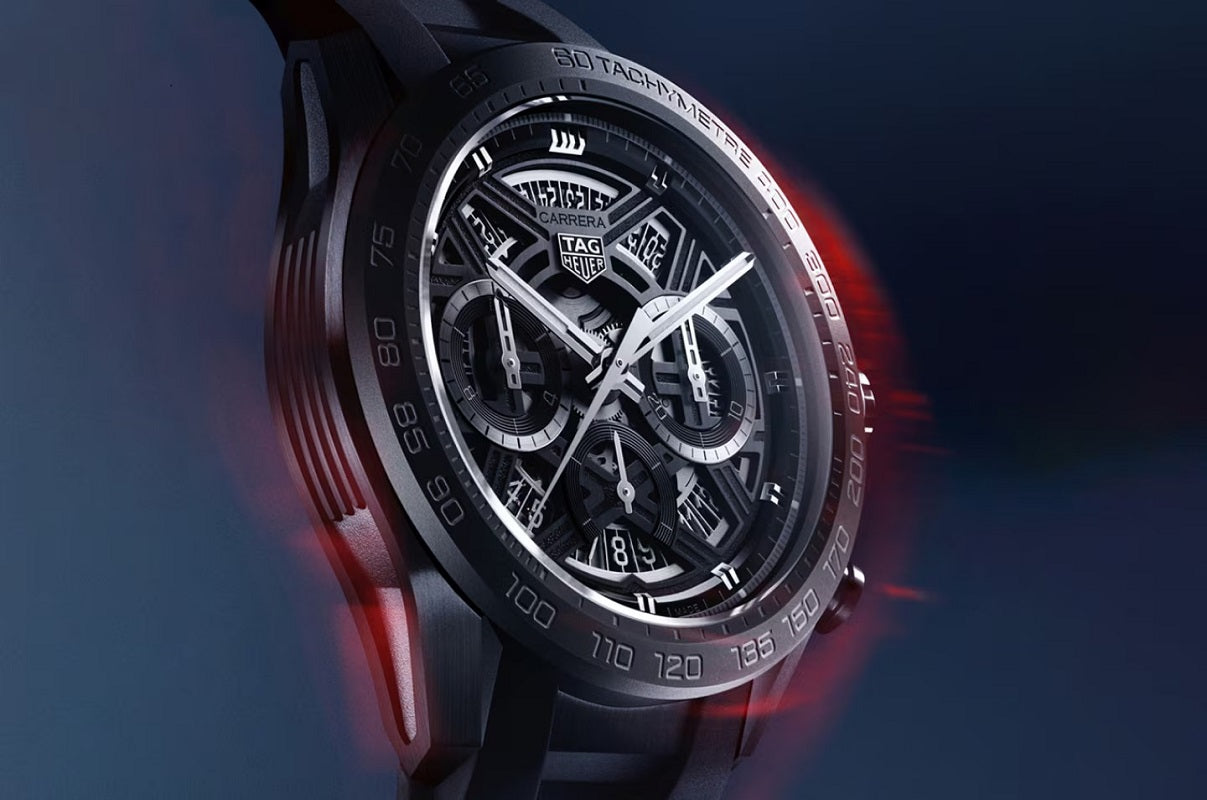 TAG Heuer Carrera Chronograph Extreme Sport, Titanium coated with black DLC, 44mm, Ref# CBU2080.FT6272, Main view