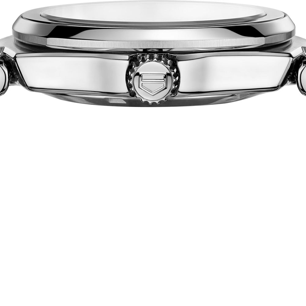 TAG Heuer Link Date, Stainless Steel, 32mm, Ref# WBC1310.BA0600, Side, Crown
