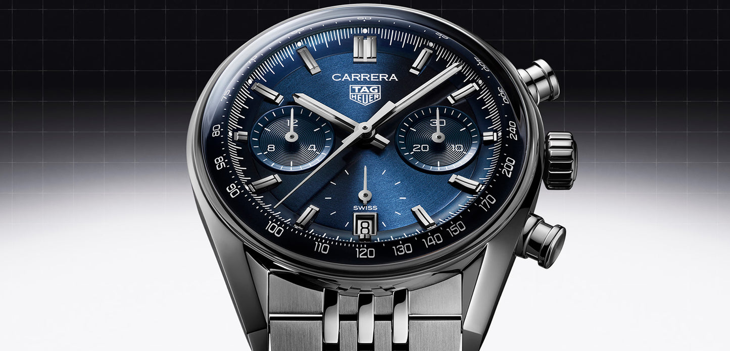 TAG Heuer Carrera Chronograph, Stainless Steel, 39mm, Ref# CBS2212.BA0048, Main view