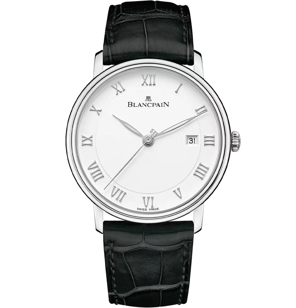 Blancpain Villeret Ultraplate, Stainless Steel, 40mm, Ref# 6651-1127-55B