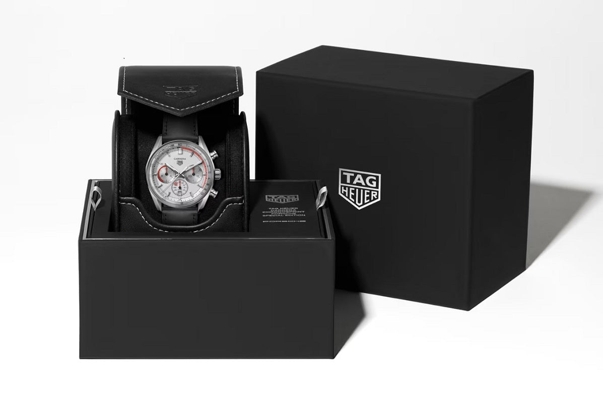 TAG Heuer Carrera Chronosprint x Porsche Special Edition, Stainless Steel, 42mm, Ref# CBS2011.FC6529, Watch in box