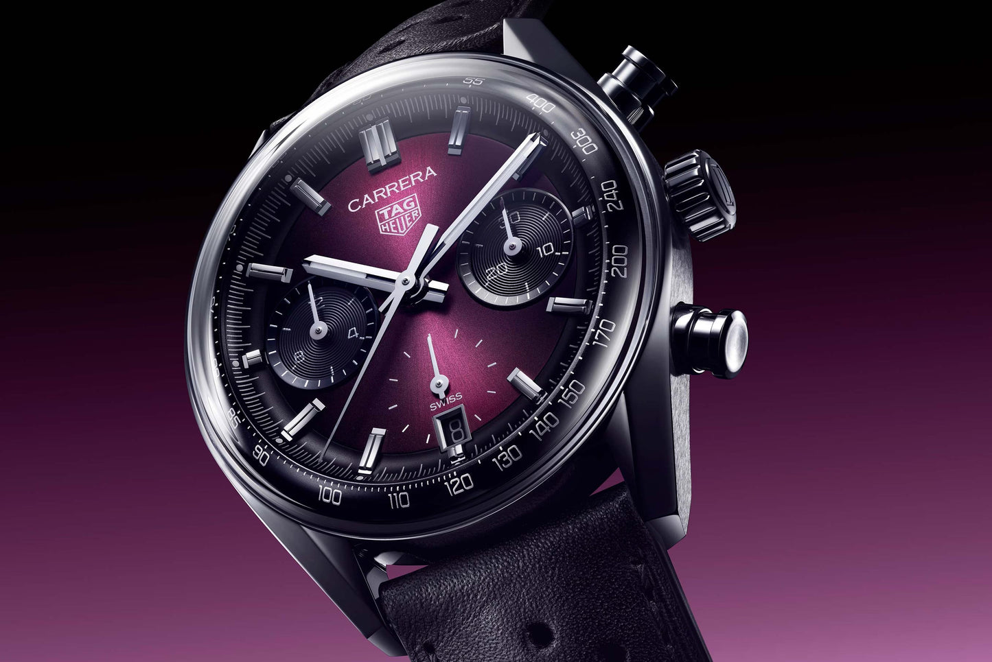 TAG Heuer Carrera Chronograph, Stainless Steel, 39mm, Ref# CBS2219.FC6607, Main view side