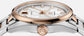 TAG Heuer Carrera Calibre 7 Date, Stainless Steel and 18k Rose Gold set with Diamonds, 36mm, Ref# WBN2351.BD0000, Side