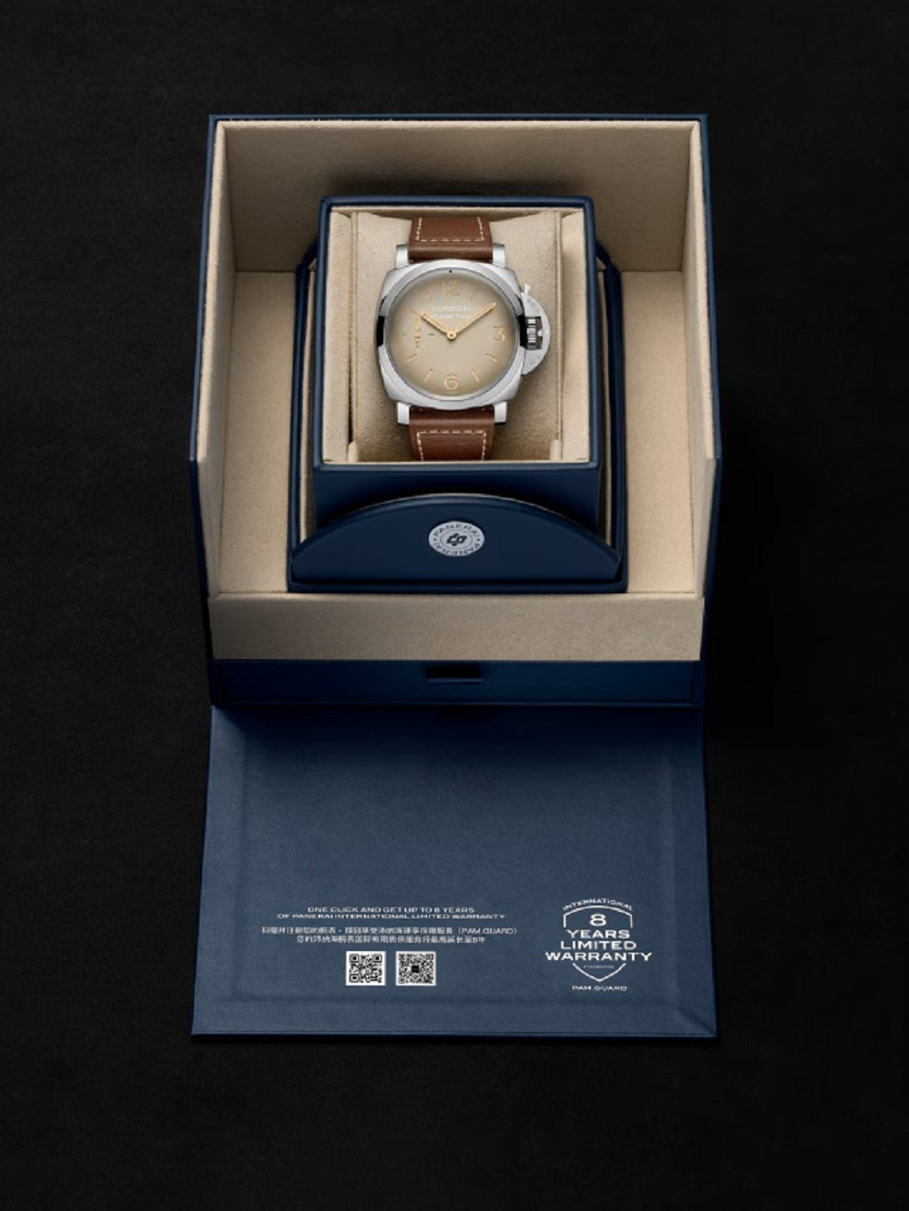 Panerai Luminor, 47mm, Stainless Steel, Ref# PAM01735, Watch in box