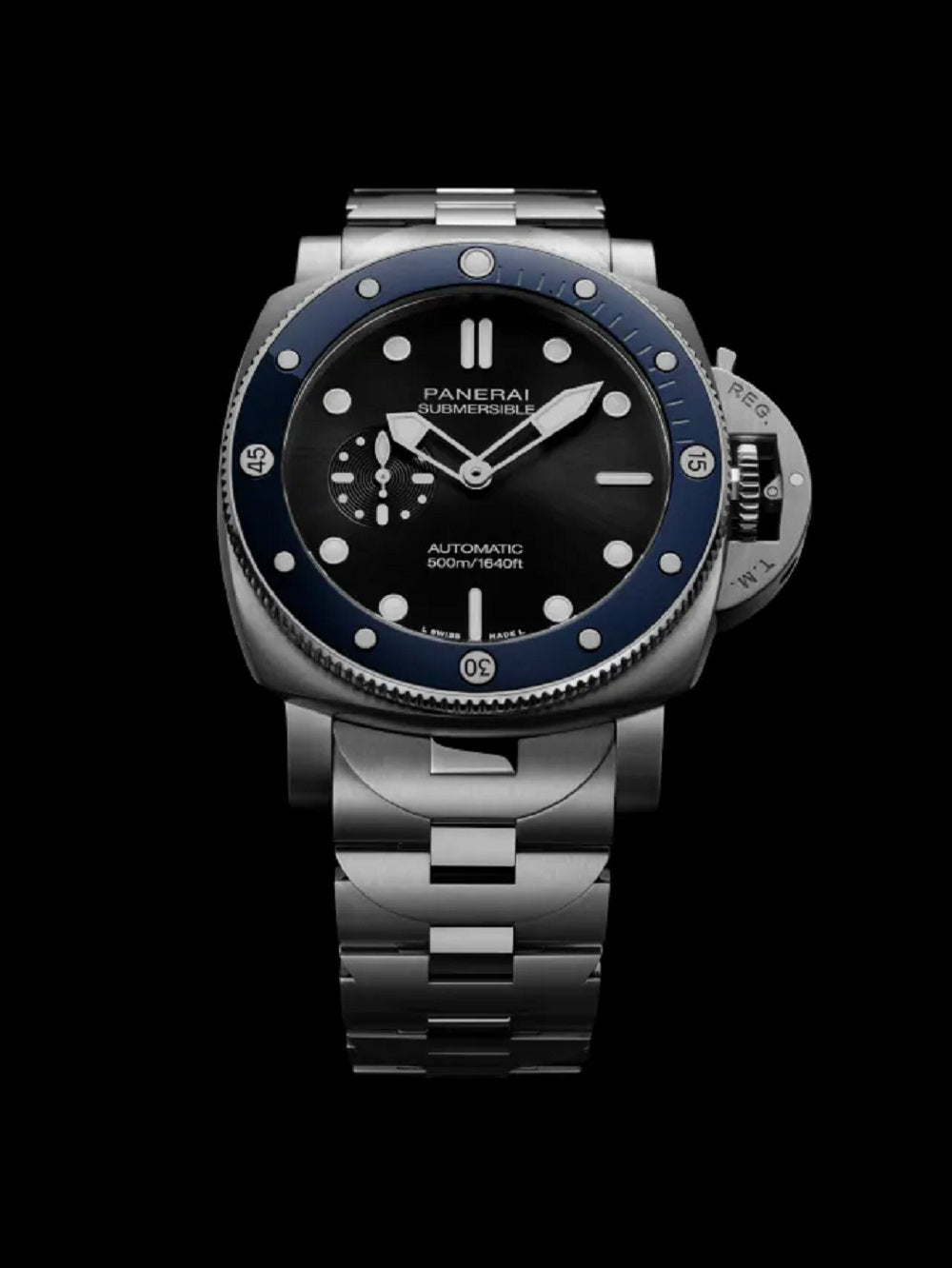 Panerai Submersible, Stainless Steel and Ceramic, 44mm, Ref# PAM01756, Main view