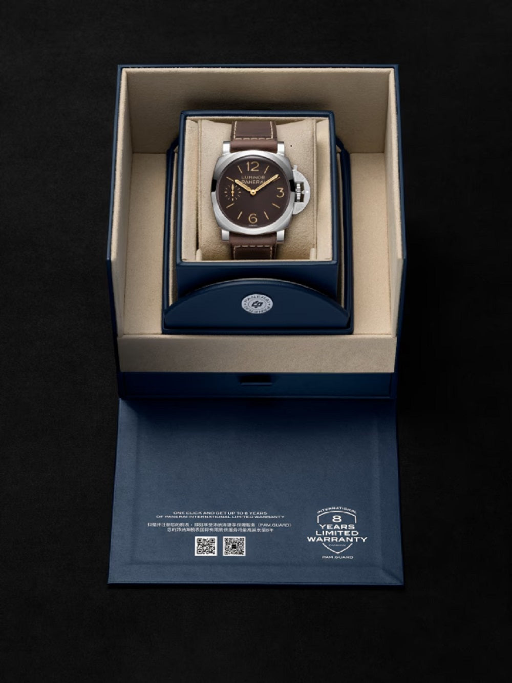 Panerai Luminor, 44mm, Stainless Steel, Ref# PAM01731, Watch in box