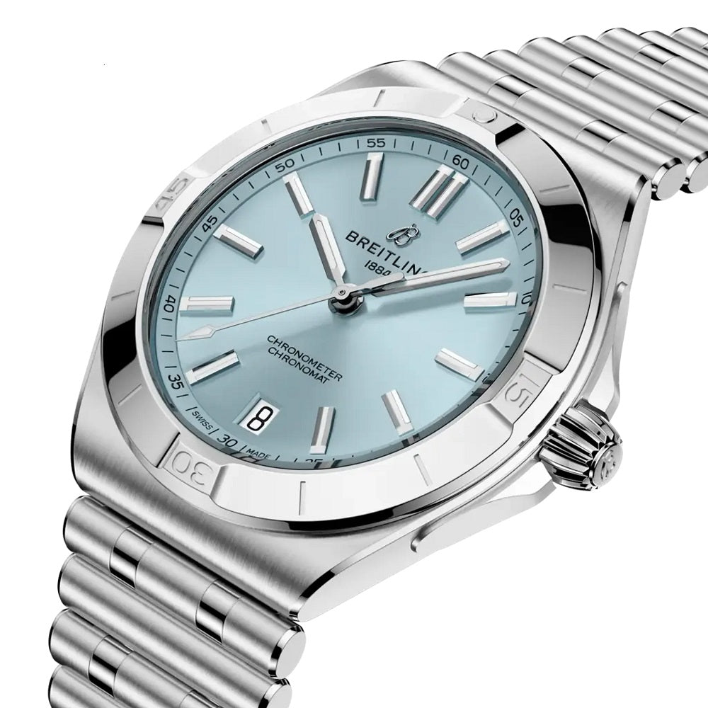 Breitling Chronomat B31 Automatic 40, Stainless Steel and Platinum, Ref# PB3114101C1A1, Dial