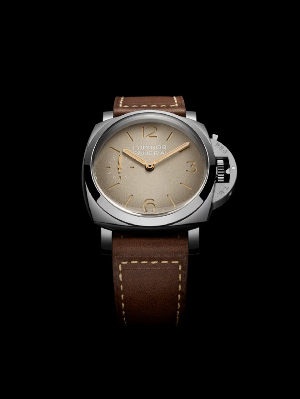 Panerai Luminor, 47mm, Stainless Steel, Ref# PAM01735, Main view