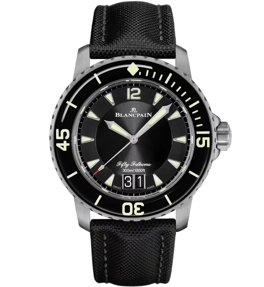 Blancpain Fifty Fathoms Grande Date, Titanium, 45mm, Ref# 5050-12B30-B52A