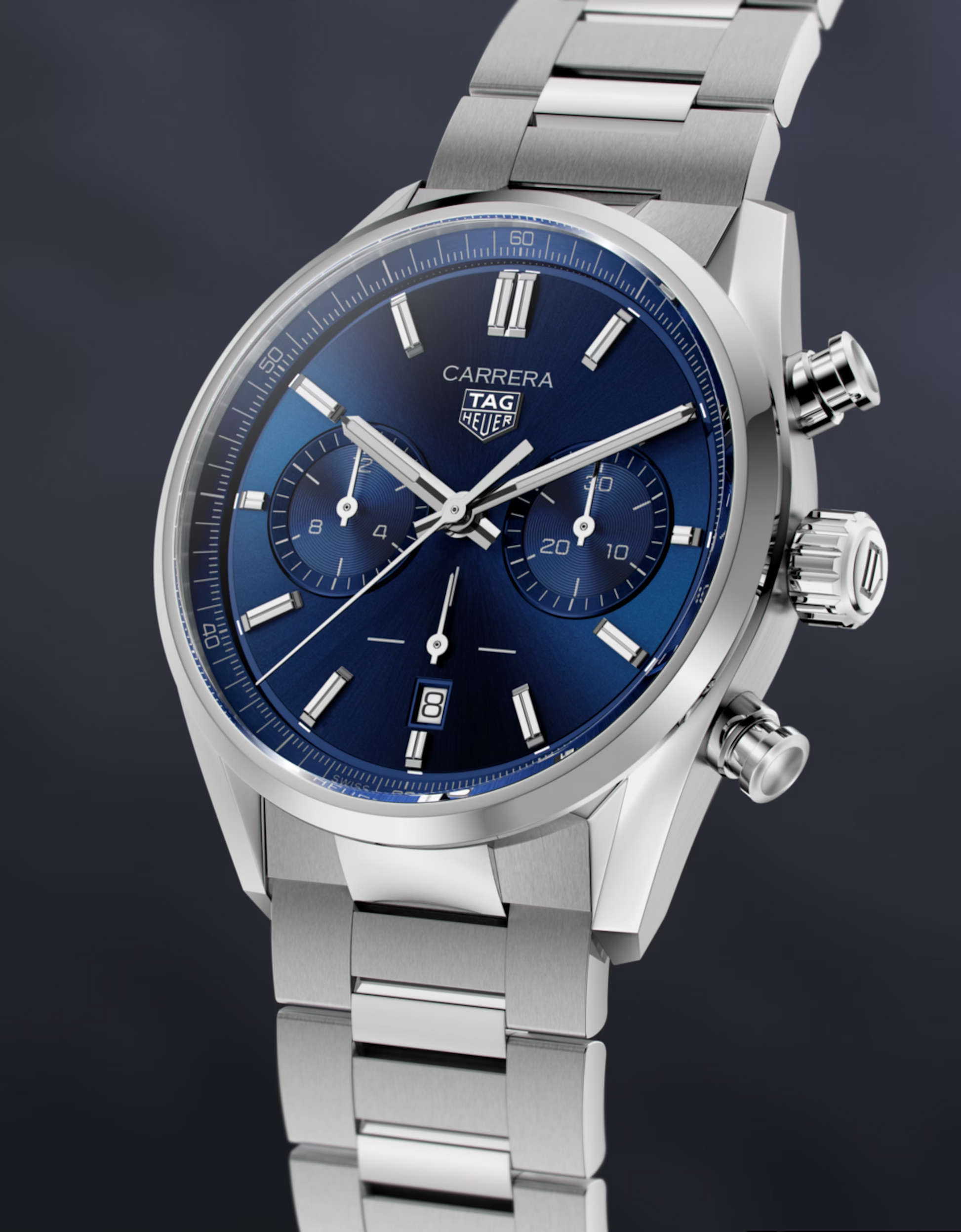 TAG Heuer Carrera Chronograph, Stainless Steel, 42mm, Ref# CBN2011.BA0642, Main view