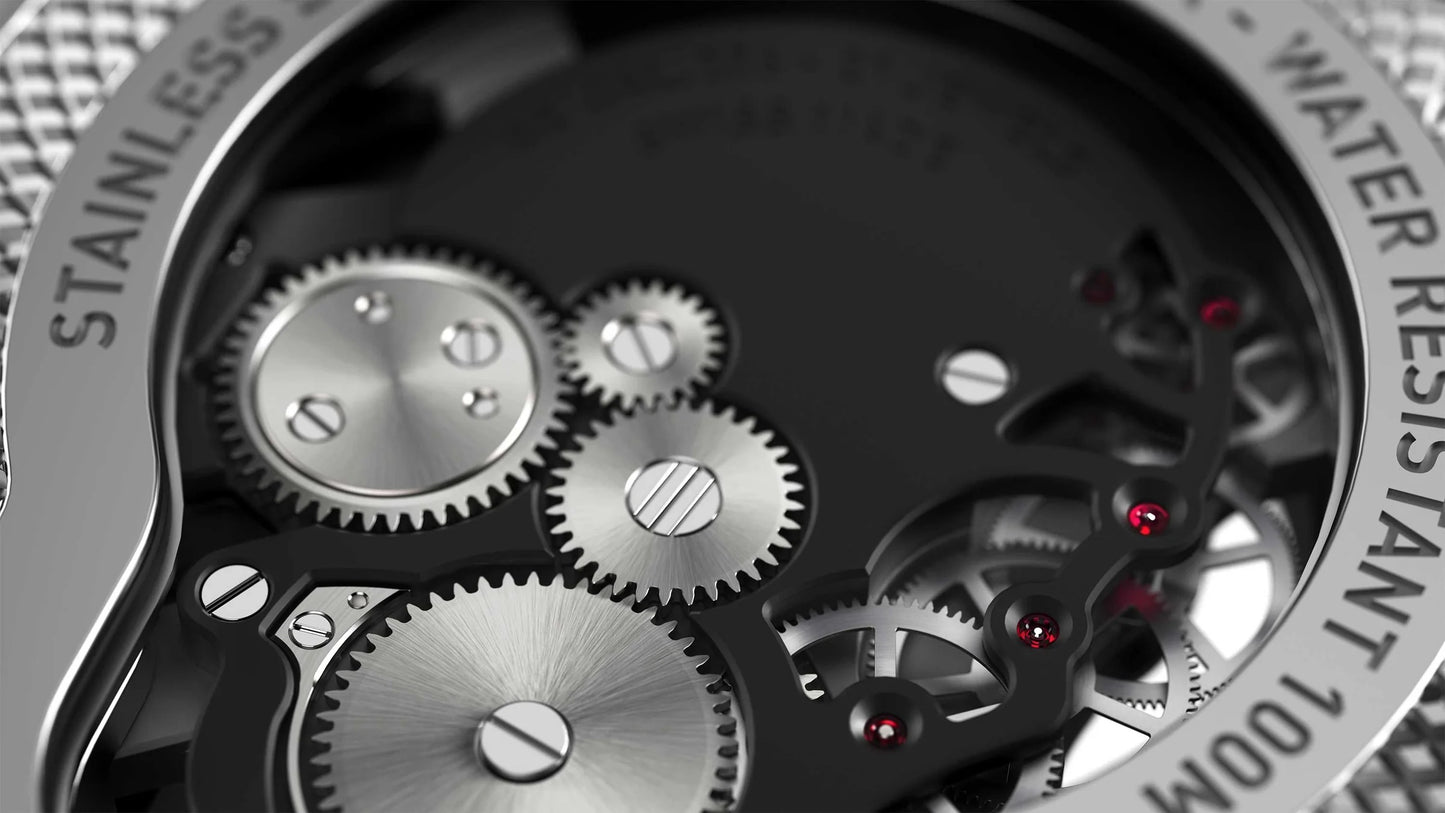 Bell & Ross BR01 Laughing Skull Full Diamond, Stainless Steel, 46mm, Ref# BR01-SKULL-SK-LGD, Movement 1